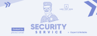 Security Officer Facebook cover Image Preview