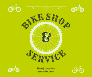 Bike Shop and Service Facebook post Image Preview