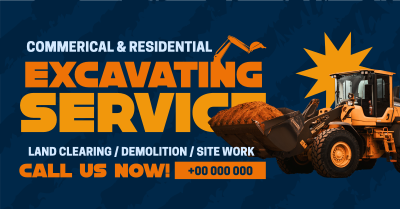 Professional Excavation Service  Facebook ad Image Preview