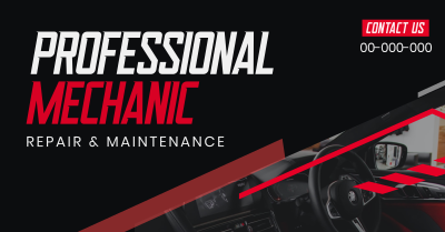 Automotive Professional Mechanic Facebook ad Image Preview