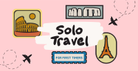 Stickers Solo Traveler Facebook ad Image Preview