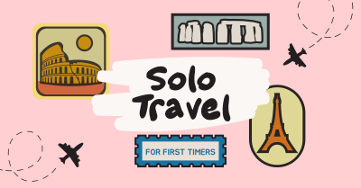 Stickers Solo Traveler Facebook ad Image Preview