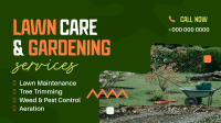 Lawn Care & Gardening Facebook Event Cover Design