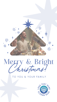 Christmas Family Night Instagram Story Design