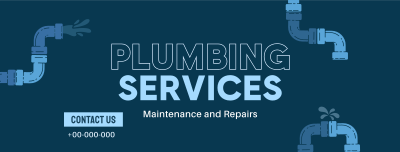 Plumbing Expert Services Facebook cover Image Preview