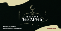 Eid Al-Fitr Strokes Facebook Ad Design