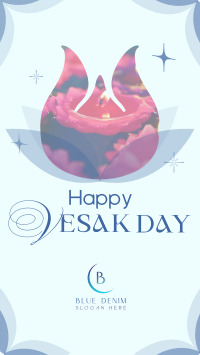 Lotus Vesak Day Instagram Reel Image Preview