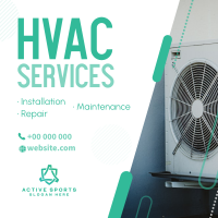 Fast HVAC Services Linkedin Post Image Preview