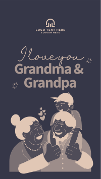 Grandparents Day Letter Instagram story Image Preview