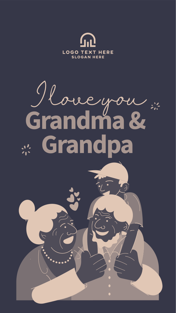 Grandparents Day Letter Instagram Story Design Image Preview