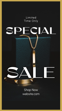 Jewelry Editorial Sale Facebook Story Design