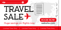 Travel Agency Sale Twitter post Image Preview