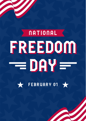 USA Freedom Day Poster Image Preview