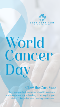 World Cancer Day Awareness Instagram Reel Design