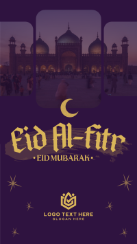 Modern Eid Al Fitr TikTok Video Design