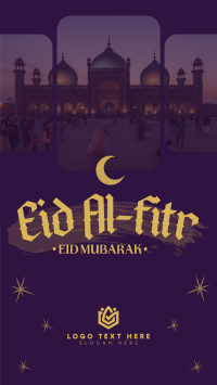 Modern Eid Al Fitr TikTok video Image Preview