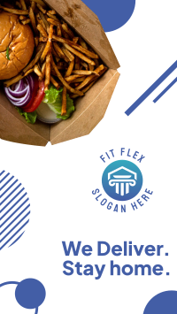 Food Delivery Instagram story Image Preview