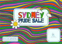 Aughts Sydney Pride Postcard Design