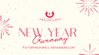Sophisticated New Year Giveaway Facebook event cover Image Preview