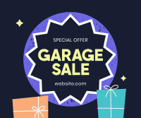 Garage Sale Ad Facebook Post Design