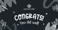 To Your Well-deserved Success Facebook ad Image Preview