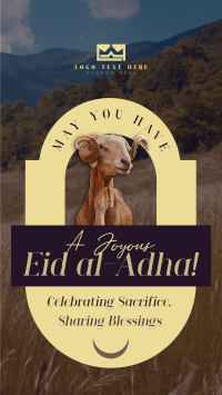 Greater Eid Ram Greeting Instagram Story Design