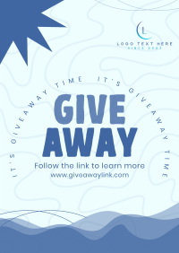 Liquid Abstract Giveaway Poster Image Preview