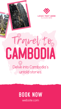 Travel to Cambodia Instagram Reel Design