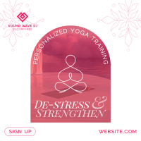 Luxurious Yoga Training Instagram post Image Preview