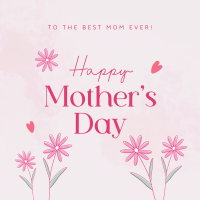 Mother's Day Greetings Instagram Post Design