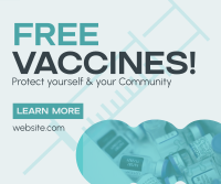 Vaccine Vaccine Reminder Facebook Post Design