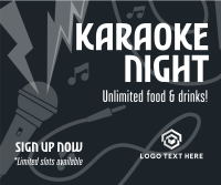 Karaoke Night Facebook post Image Preview