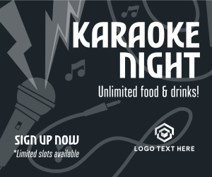 Karaoke Night Facebook Post Image Preview