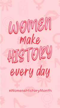 Women Make History YouTube Short Image Preview