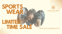 Sportwear Promo Facebook event cover Image Preview