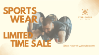 Sportwear Promo Facebook Event Cover Image Preview