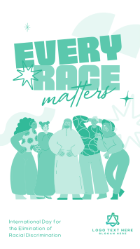 Every Race Matters Facebook Story Design