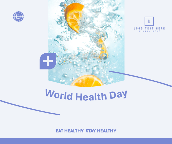 Eat Healthy Campaign Facebook Post Design Image Preview