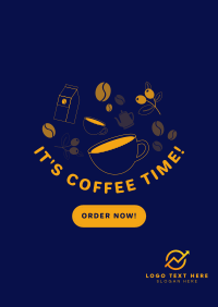 Coffee Time Poster Design