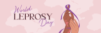 Leprosy Day Celebration Twitter Header Design