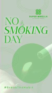 Modern No Smoking Day Facebook Story Image Preview