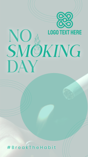 Modern No Smoking Day Facebook story Image Preview