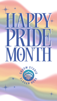 International Pride Month Gradient Instagram reel Image Preview