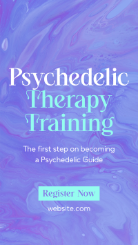 Psychedelic Therapy Training TikTok Video Image Preview