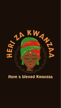 Kwanzaa Event Instagram Story Design