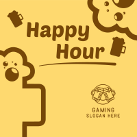 Happy Hour Instagram post Image Preview
