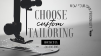 Choose Custom Tailoring Facebook event cover Image Preview