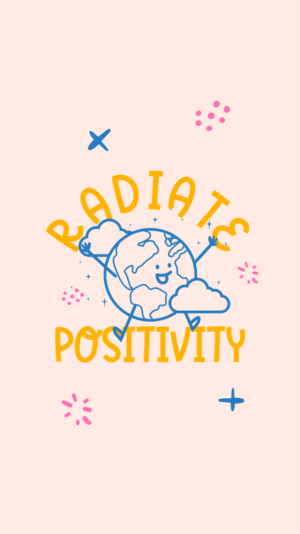 Positive Vibes Instagram Story Design