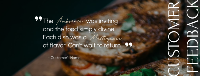 Feedback For Restaurants Facebook cover Image Preview