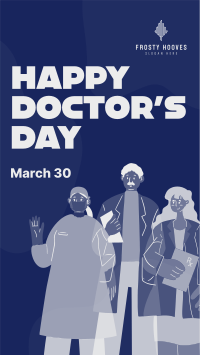 Happy Doctor's Day TikTok Video Image Preview